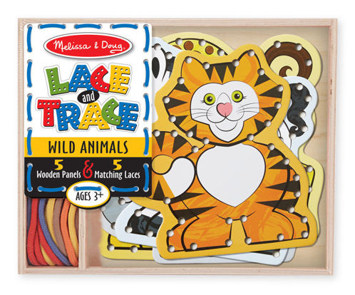 Picture of LACE & TRACE - WILD ANIMALS