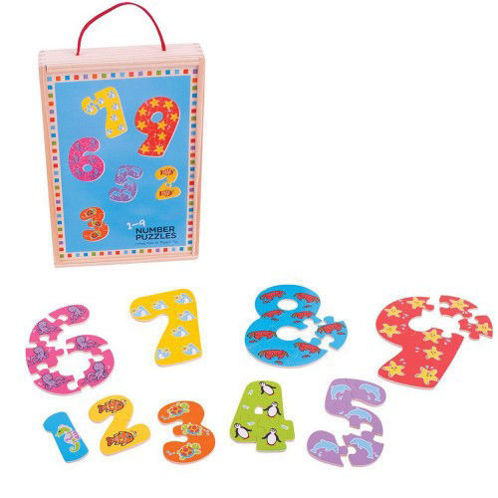 Picture of 1-9 Number Puzzles in a Box