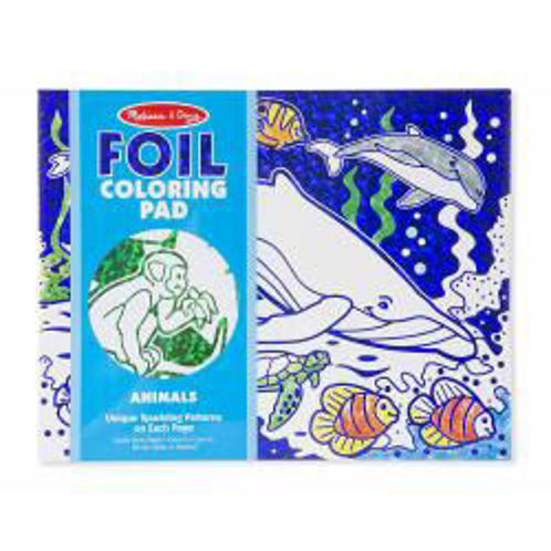 Picture of Foil Coloring Pad Animals