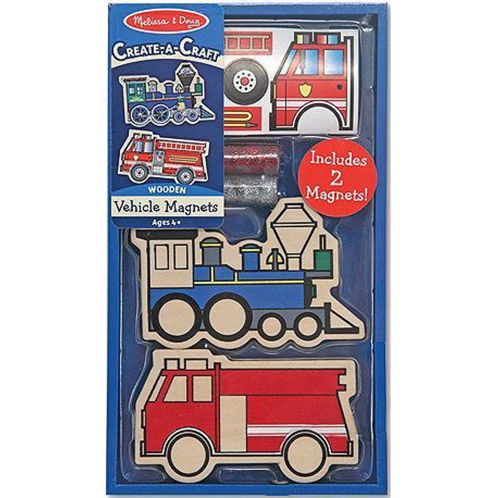 Picture of Wooden Vehicles Magnets