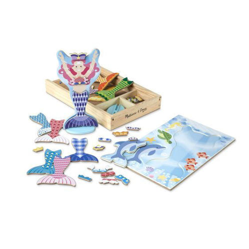 Picture of Mermaid Magnetic Dress-Up Playset