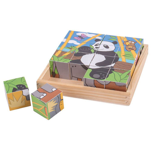 Picture of Wild Animal Cube Puzzle