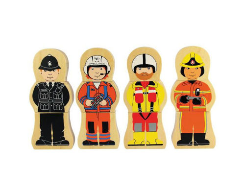 Picture of People Who Help Us Magnetic Puzzle