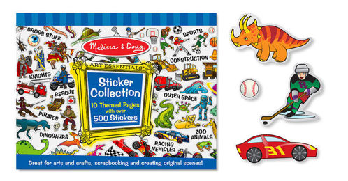 Picture of Reusable Sticker Collection :Blue