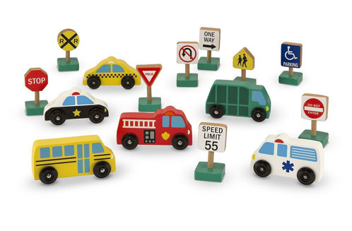 Picture of Melissa & Doug Vehicles & Traffic Signs