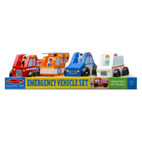 Picture of Melissa & Doug Emergency Vehicles Set