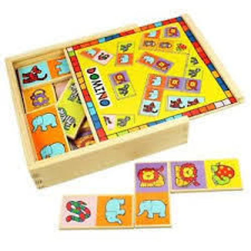 Picture of Animal Dominoes - BigJigs Toys Wooden