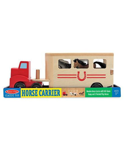 Picture of Melissa & Doug Wooden Horse Carrier