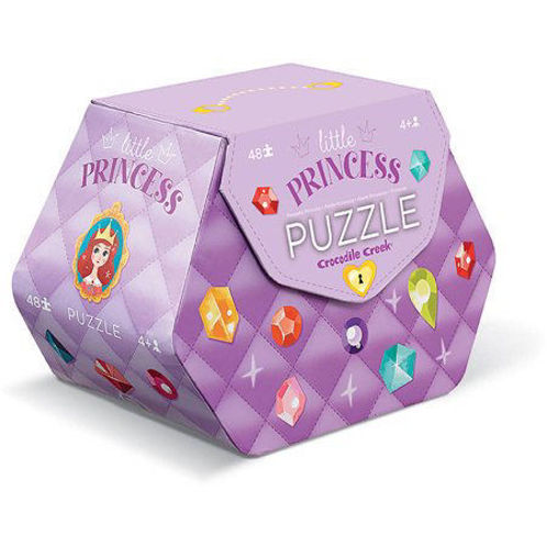 Picture of Crocodile Creek Little Princess Double Fun 48-Piece Jigsaw Puzzle in Purse-Shape
