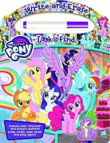 Picture of WRITE AND ERASE LOOK AND FIND MY LITTLE PONY