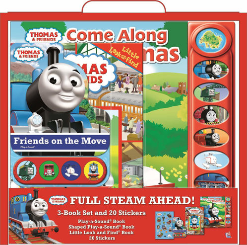 Picture of Full Steam Ahead! 3 book set and 20 stickers