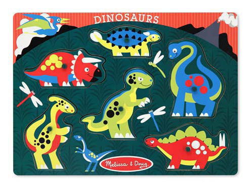 Picture of PEG PUZZLE - DINOSAURS