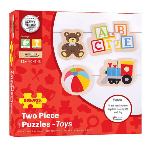 Picture of Two Piece Puzzles (Toys)