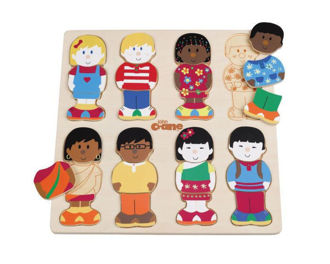 Picture of Tidlo Little Friends Wooden Puzzle