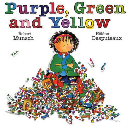 Picture of Purple Green and Yellow