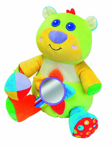 Picture of Parkfield Premium Developmental Baby Learning Rattle Toy For Activity - Baby Bear