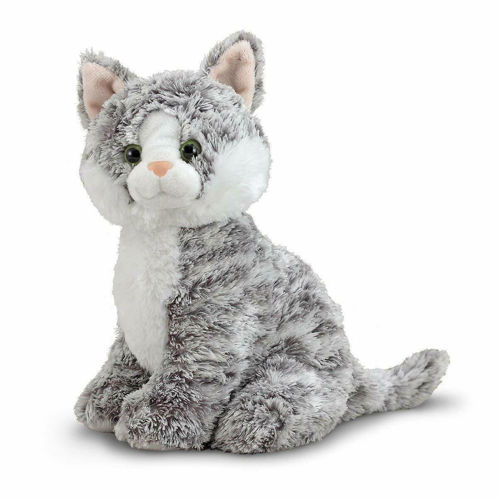 Picture of Greycie Tabby Cat Stuffed Animal