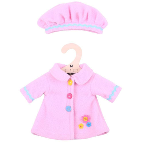 Picture of Pink Hat and Coat (for 34cm Doll)