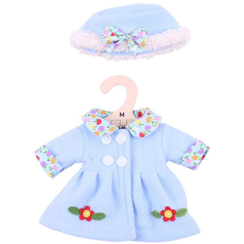 Picture of Blue Hat and Coat (for 34cm Doll)