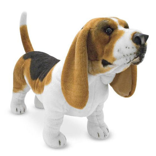 Picture of Basset Hound Dog Giant Stuffed Animal
