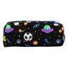 Picture of Smily Kiddos Twin Zipper Pencil Pouch Black