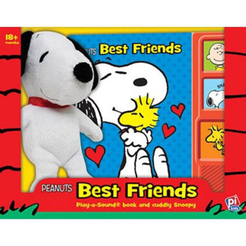 Picture of peanut Best Friends Play a-Sound-Book and Cuddly Snoopy