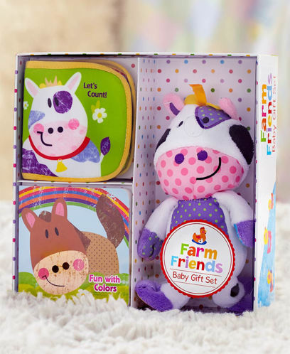 Picture of Farms Friends Baby Gift Set
