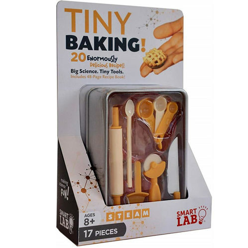 Picture of Tiny Baking! 20 Enormously Delicious Recipes - Big Science. Tiny Tools. Includes 48-Page Recipe Book!