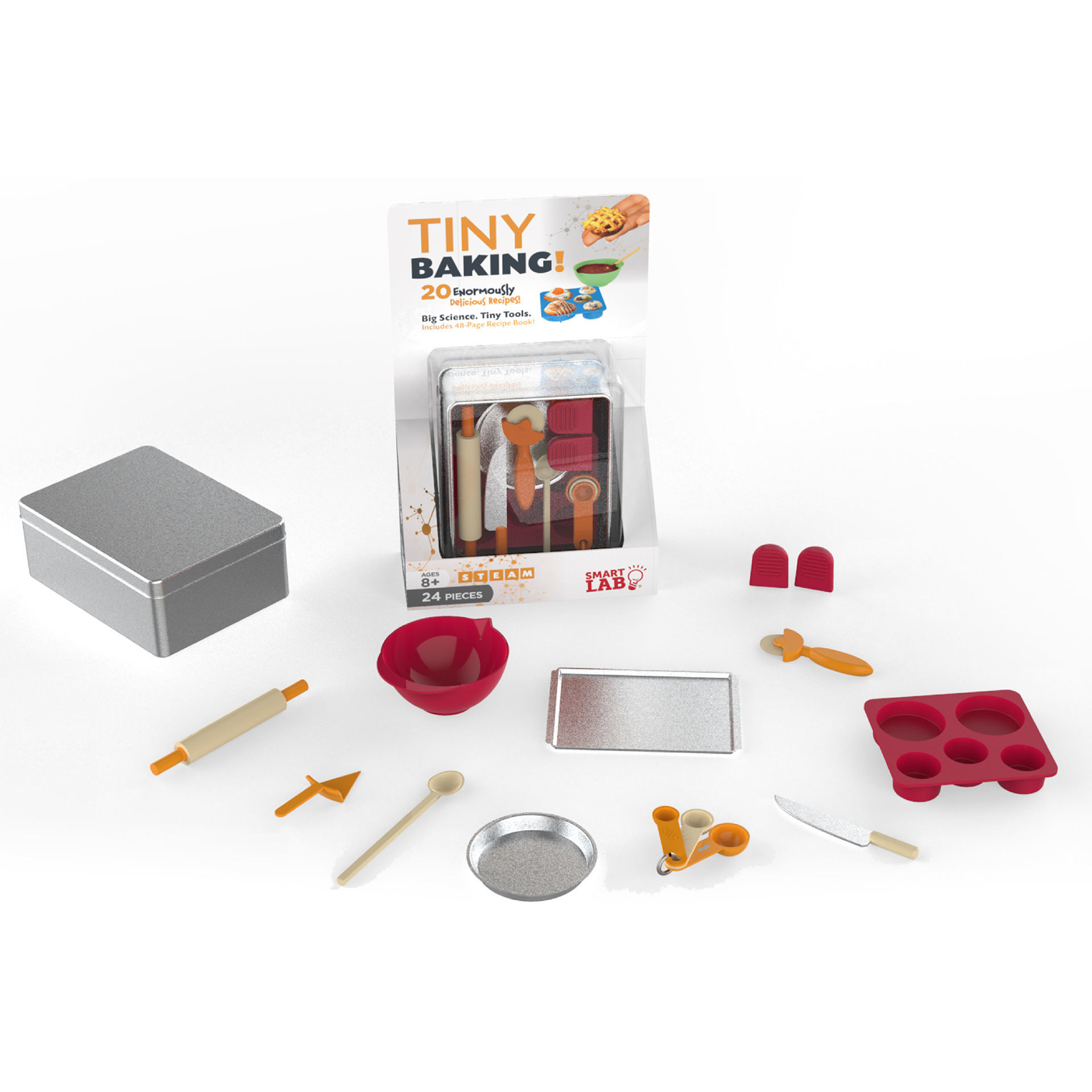 Tiny Baking! 20 Enormously Delicious Recipes Big Science. Tiny Tools. Includes 48Page Recipe