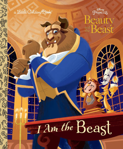 Picture of LITTLE GOLDEN BOOK: DISNEY PRINCESS BEAUTY AND THE BEAST: I AM THE BEAST
