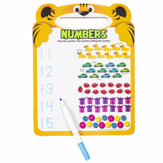 Picture of Write and Erase Numbers/ Wipe and Clean learning Board