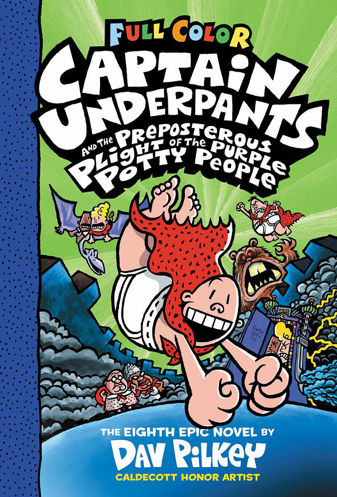 Picture of Full color Captain Underpants and the preposterous Plight The Eight Epic (Hardcover)