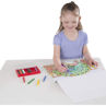 Picture of MELISSA & DOUG JUMBO ANIMAL COLORING PAD