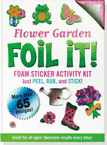 Picture of Flower Garden Foil It! (Foam Sticker Activity Kit)