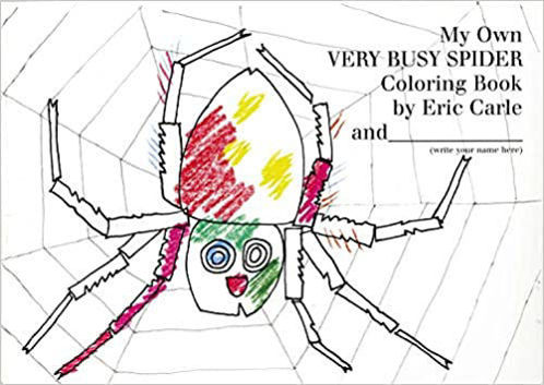 Picture of My Own Very Busy Spider Coloring Book