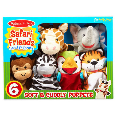 Picture of Safari Buddies Hand Puppets