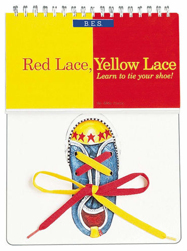 Picture of Red Lace, Yellow Lace: Learn to Tie Your Shoe! Board book