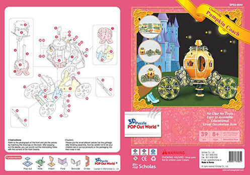 Picture of POP Out World Cinderella's Pumpkin Coach