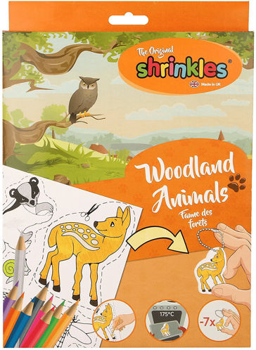 Picture of Woodland Wildlife Shrink Plastic Crafts Bumper Box
