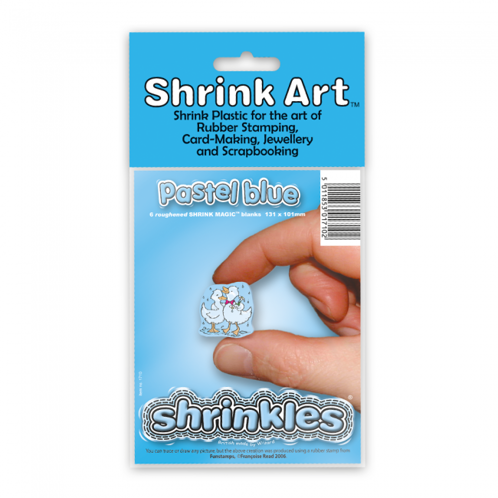 Picture of Shrink Art 101x131mm (6 Sheets) - Pastel Blue