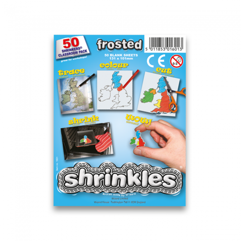 Picture of Shrink Art Classroom Pack 101x131mm (50 Sheets) - Frosted
