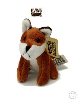 Picture of Living Nature Fox Plush Soft Toy Mini Buddies