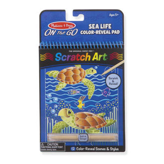 Picture of SEALIFE COLOR-REVEAL SCRATCH ART PAD
