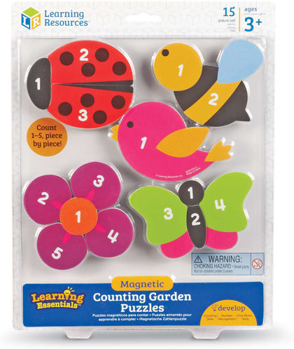 Picture of Learning Resources Magnetic Counting Garden Puzzles