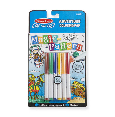 Picture of Magic-Pattern Coloring Pad On the Go Adventure