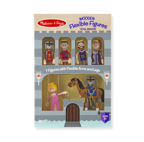 Picture of Wooden Flexible Figures - Royal Kingdom