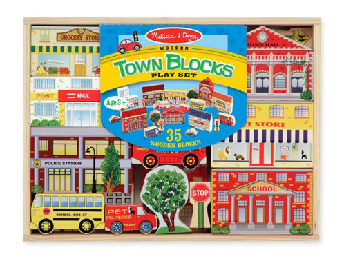 Picture of Town Blocks Play Set