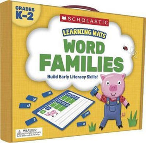 Picture of Learning Mats: Word Families