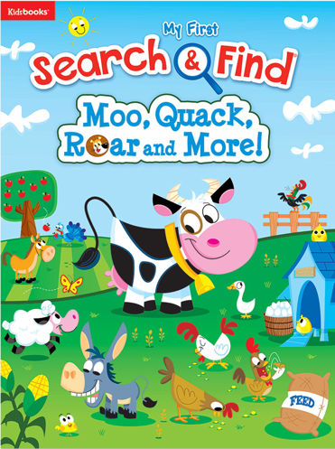 Picture of Search & Find: Moo, Quack, Roar and More!