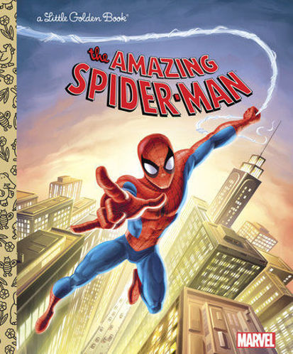 Picture of A Little Golden Book The Amazing Spider-Man Trapped by the Green Goblin ( Marvel)